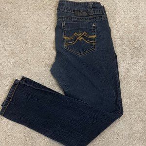 Grane Junior Straight Leg Distressed Jeans sz 13 EUC